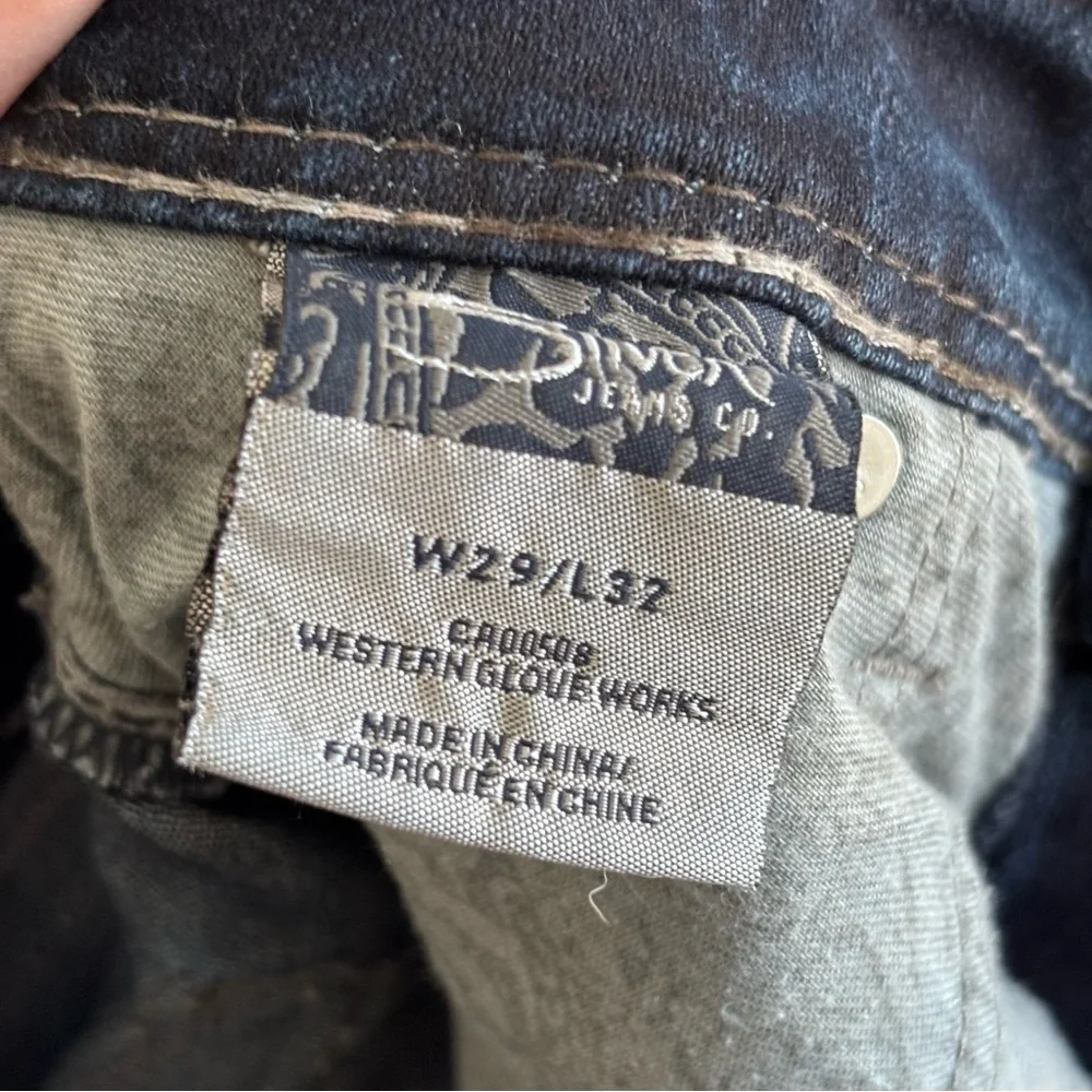 Silver Jeans SUKI SURPLUS Dark Blue Denim Bootcut Size 29 - Picture 7 of 9